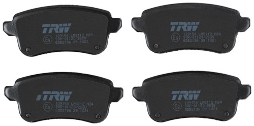 Juego de pastillas de freno TRW GDB2136 106,5mm 45,6mm