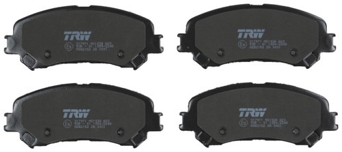 Juego de pastillas de freno TRW GDB2152 142mm 58,7mm