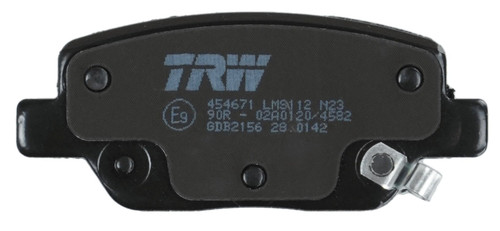 Juego de pastillas de freno TRW GDB2156 99,8mm 42,2mm