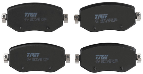 Juego de pastillas de freno TRW GDB2175 129mm 58,4mm