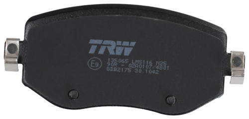 Juego de pastillas de freno TRW GDB2175 129mm 58,4mm