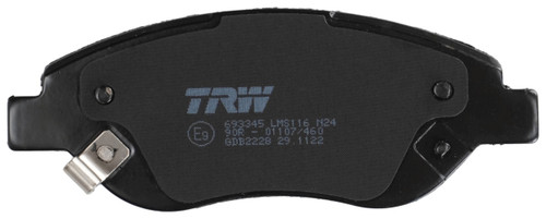 Juego de pastillas de freno TRW GDB2228 151mm 57,5mm