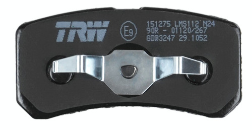 Juego de pastillas de freno TRW GDB3247 91mm 111,5mm