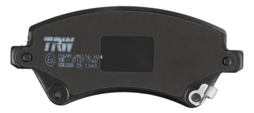 Juego de pastillas de freno TRW GDB3288 131,7mm 57,4mm