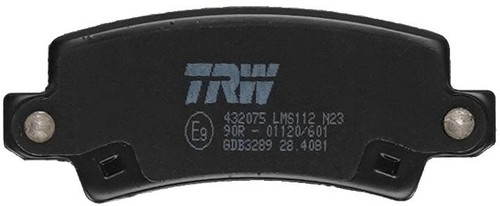 Juego de pastillas de freno TRW GDB3289 95,7mm 38mm