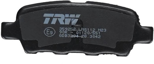 Juego de pastillas de freno TRW GDB3294 38,2mm 105,5mm