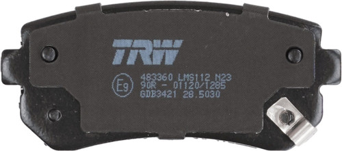 Juego de pastillas de freno TRW GDB3421 93,1mm 15,2mm