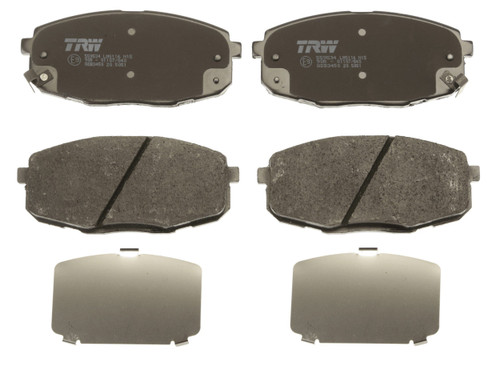 Juego de pastillas de freno TRW GDB3450 130mm 58mm