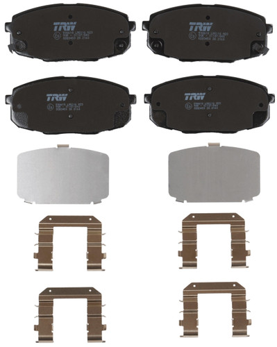 Juego de pastillas de freno TRW GDB3450 130mm 58mm