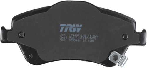 Juego de pastillas de freno TRW GDB3481 136,8mm 19mm