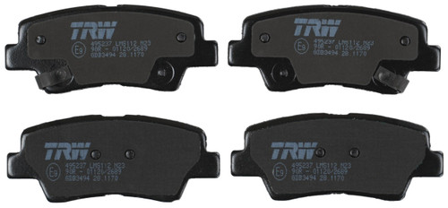 Juego de pastillas de freno TRW GDB3494 99,8mm 41,2mm