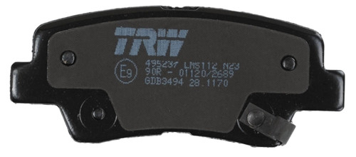 Juego de pastillas de freno TRW GDB3494 99,8mm 41,2mm