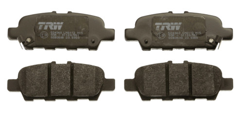 Juego de pastillas de freno TRW GDB3508 105,5mm 39mm