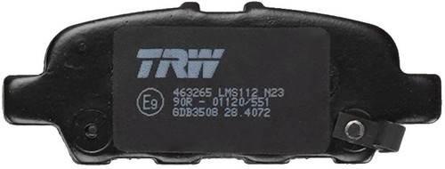 Juego de pastillas de freno TRW GDB3508 105,5mm 39mm