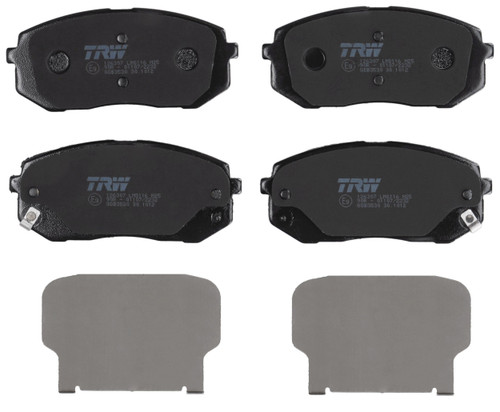 Juego de pastillas de freno TRW GDB3530 137,8mm 61mm