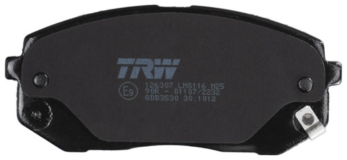 Juego de pastillas de freno TRW GDB3530 137,8mm 61mm
