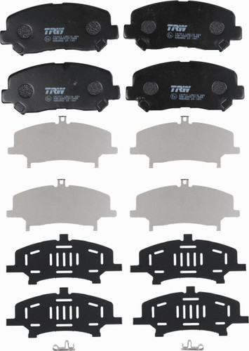 Juego de pastillas de freno TRW GDB3562 142mm 61,2mm