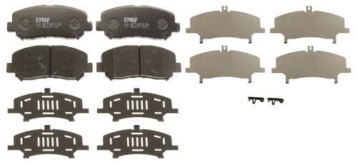 Juego de pastillas de freno TRW GDB3562 142mm 61,2mm