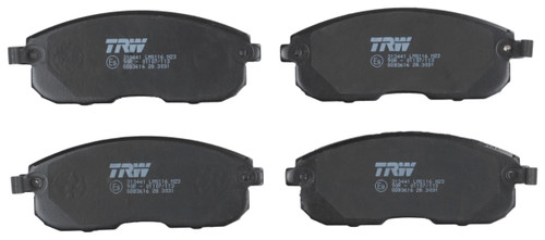 Juego de pastillas de freno TRW GDB3616 137,2mm 53mm