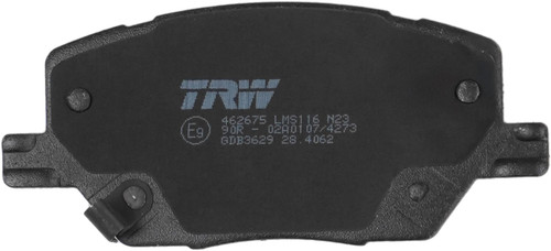 Juego de pastillas de freno TRW GDB3629 140,8mm 65,4mm