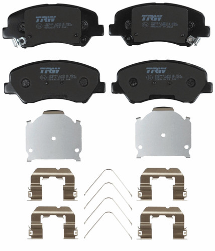 Juego de pastillas de freno TRW GDB3630 133mm 58,2mm