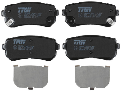 Juego de pastillas de freno TRW GDB3636 93,1mm 37,7mm