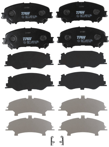 Juego de pastillas de freno TRW GDB3648 142mm 59,8mm