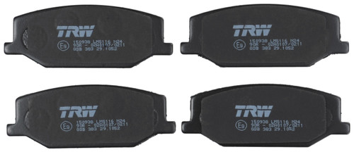Juego de pastillas de freno TRW GDB383 41,5mm 110,5mm