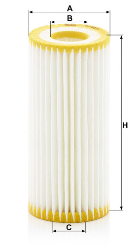 Filtro de aceite MANN-FILTER HU 6013 z 112mm 24mm