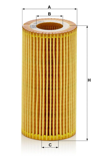Filtro de aceite MANN-FILTER HU 7012 z 123mm 31mm