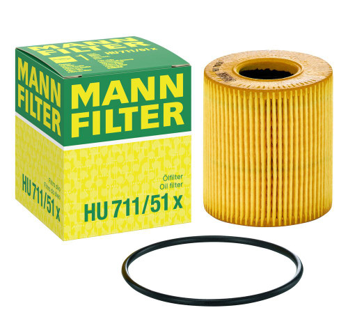 Filtro de aceite MANN-FILTER HU 711/51 x 69mm 29mm