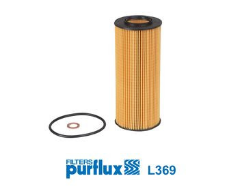 Filtro de aceite PURFLUX L369 153mm 65mm