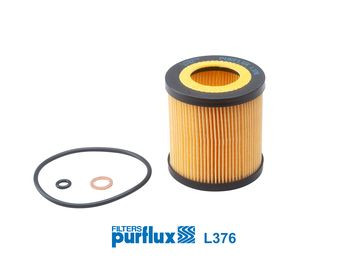 Filtro de aceite PURFLUX L376 79mm 73mm