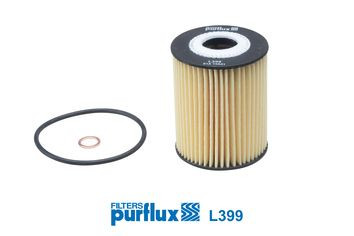 Filtro de aceite PURFLUX L399 83mm 63mm