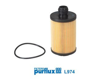 Filtro de aceite PURFLUX L974 126mm 66mm
