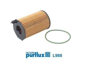 Filtro de aceite PURFLUX L988 128mm 71mm