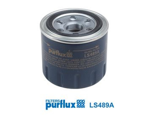 Filtro de aceite PURFLUX LS489A 74mm 76mm