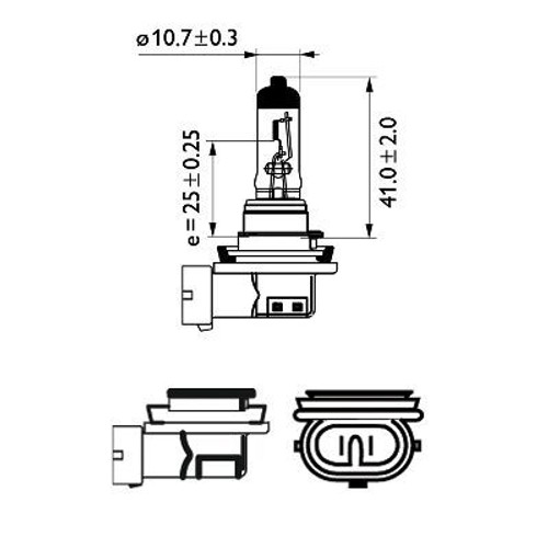Lámpara PHILIPS 12362PRC1 12V 55W