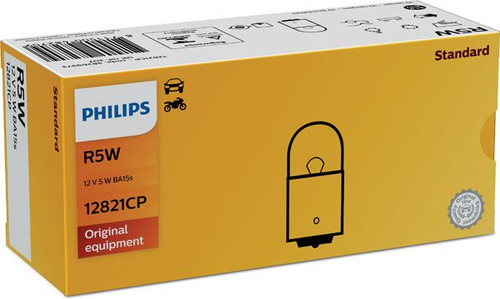 Lámpara PHILIPS 12821CP 12V 5W