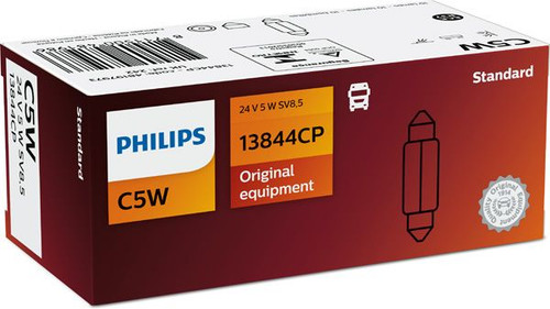 Bombilla, luz de entrada PHILIPS 13844CP 24V 5W