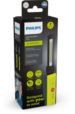 Lámpara portátil PHILIPS X60SLIMX1 3,7V 5W
