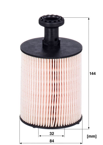 Filtro combustible MANN-FILTER PU 9009 z KIT 144mm 84mm