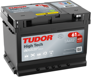 Batería de arranque TUDOR TA612 12V 61Ah