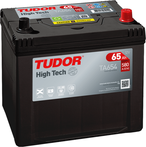 Batería de arranque TUDOR TA654 12V 65Ah