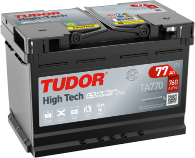Batería de arranque TUDOR TA770 12V 77Ah