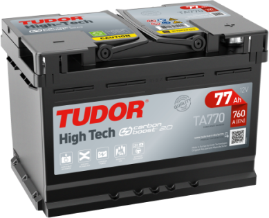 Batería de arranque TUDOR TA770 12V 77Ah
