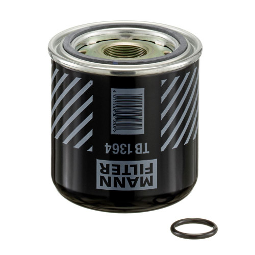 Cartucho del secador de aire, sistema de aire comprimido MANN-FILTER TB 1364 x 145mm 136mm
