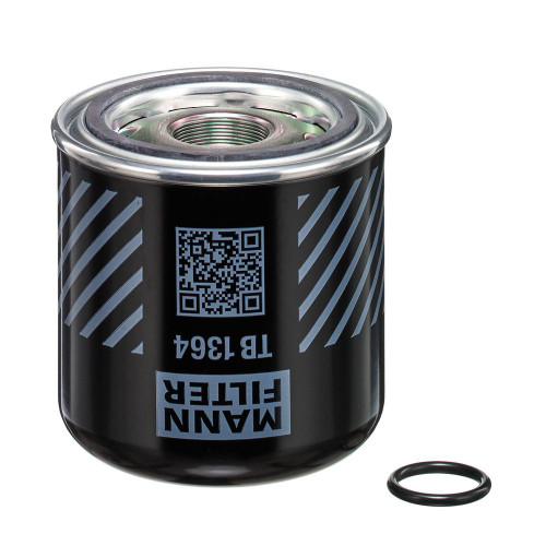 Cartucho del secador de aire, sistema de aire comprimido MANN-FILTER TB 1364 x 145mm 136mm