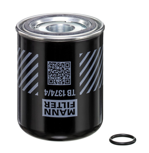 Cartucho del secador de aire, sistema de aire comprimido MANN-FILTER TB 1374/4 x 177mm 136mm