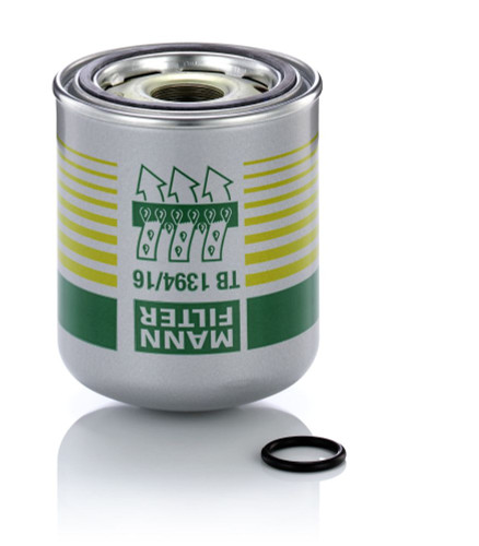 Cartucho del secador de aire, sistema de aire comprimido MANN-FILTER TB 1394/16 x 164mm 136mm